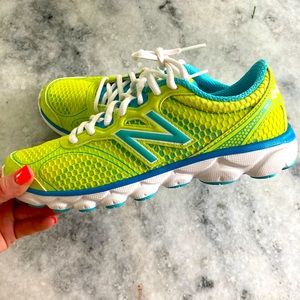 Neon New Balance women’s size 7
